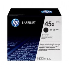 خرطوشة حبر ليزر اسود اتش بى HP 45X اصلى - ( خرطوشة ليزر Q5945X ) 